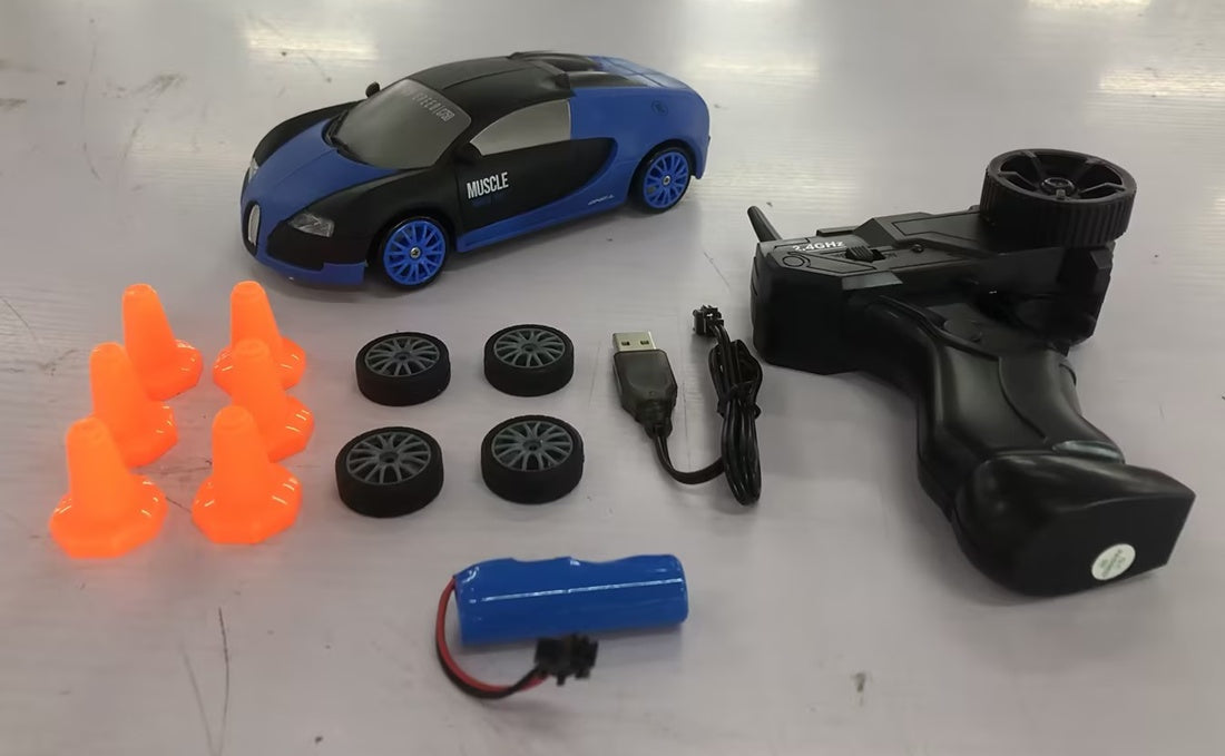 4WD RC Drift Car Toy, Remote Control GTR Model AE86 Vehicle Toy For Children