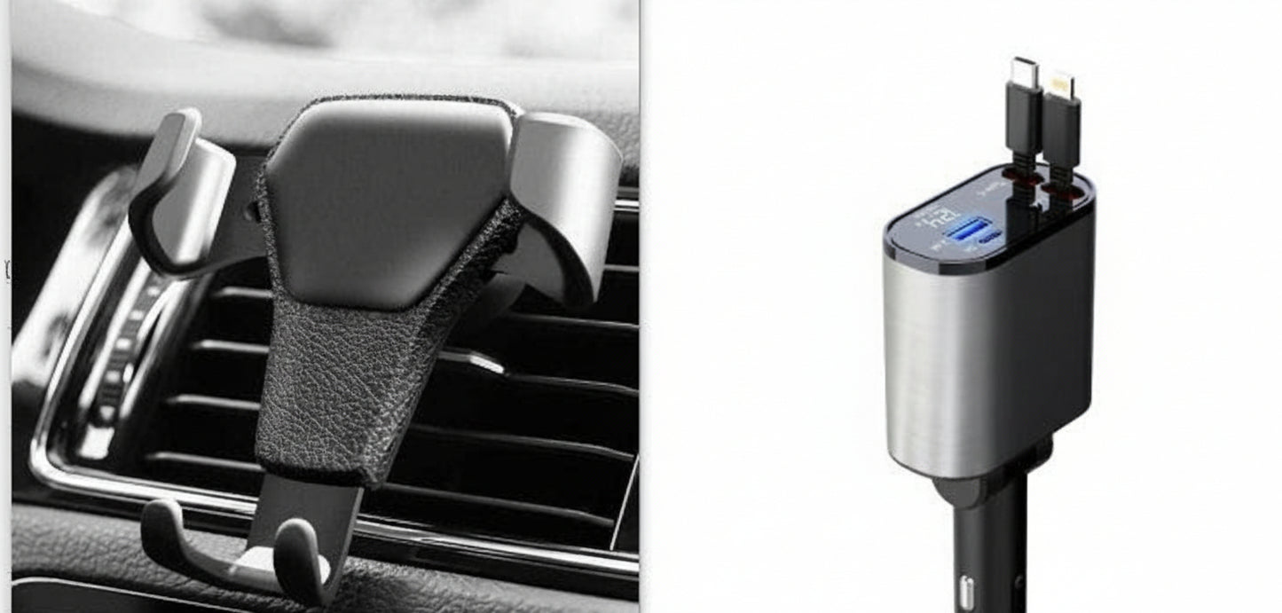 Super Fast Charging, 4in1 For Car's